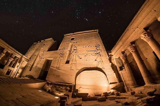 Sound and Light Show at Philae Temple in Aswan